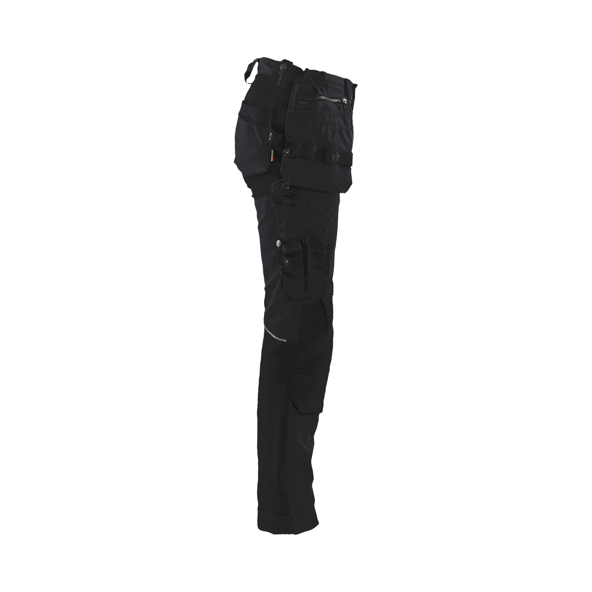 BLAKLADER 71301370 Women's Craftsman Trousers with Stretch Work Trousers Women - 100% Cotton